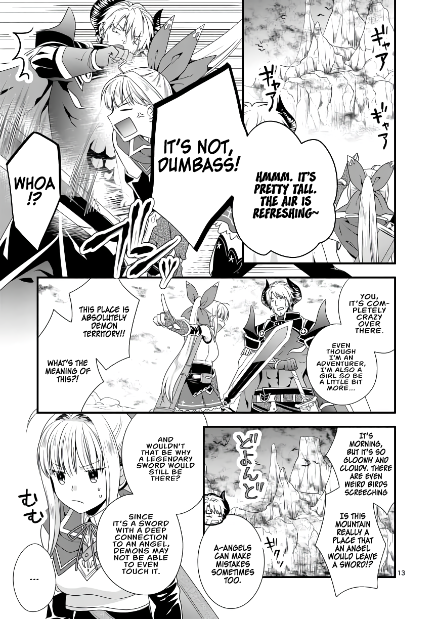 Maou Desu. Onna Yuusha no Hahaoya to Saikon Shita no de, Onna Yuusha ga Giri no Musume ni Narimashita. Chapter 6 14